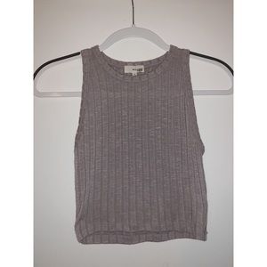 WILFRED FREE HIGH NECK CROP TOP